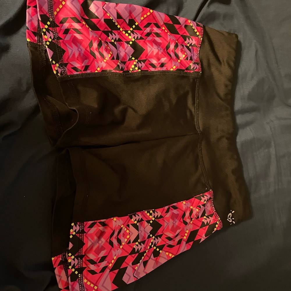 Spandex shorts from justice kids size 14